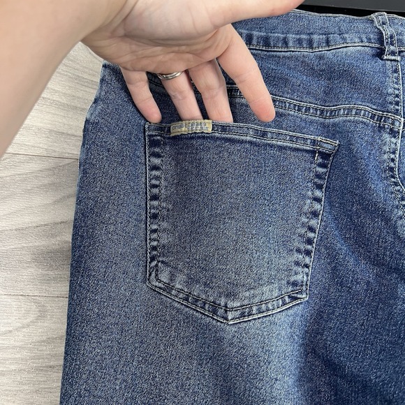 Crest Jeans Denim Pants Womens 15 Blue Bootcut Medium Wash Mid‎ Rise Embroidered - Picture 13 of 15